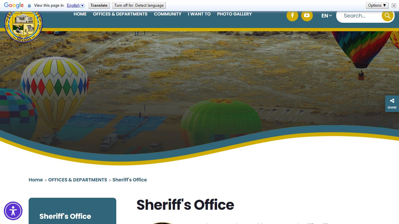 Sheriff's Office - pershingcountynv